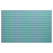 Tissu Jacquard bleu-vert (Yard)