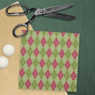 Tissu Jacquard de Noël - Festive Rouge et Diamant Vert