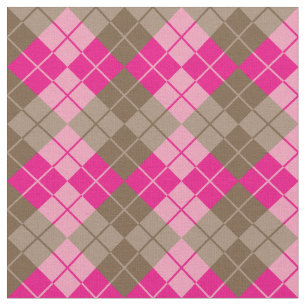 Tissu Jacquard de Rose-Brun