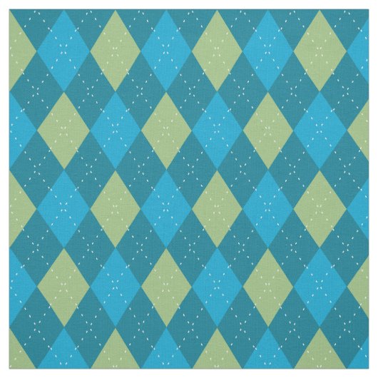 Tissu Jacquard Motif bleu (Échantillon)