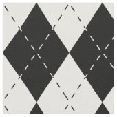 Tissu Jacquard noir et blanc (Fermer)