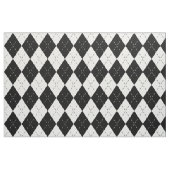 Tissu Jacquard noir et blanc (Fat Quarter)