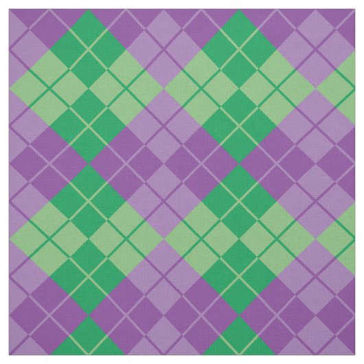 Tissu Jacquard Pourpre-Vert (Échantillon)