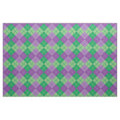 Tissu Jacquard Pourpre-Vert (Fat Quarter)