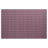 Tissu Jacquard Rose-Noir (Yard)
