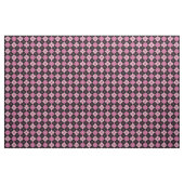 Tissu Jacquard Rose-Noir (Fat Quarter)