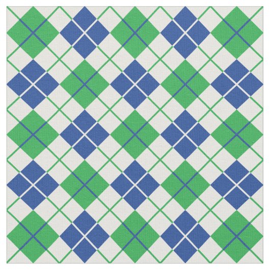 Tissu Jacquard vert-bleu (Fermer)