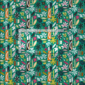 Tissu jade (Carreau)