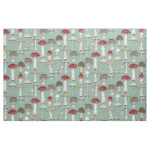 Tissu jade de champignons (Fat Quarter)