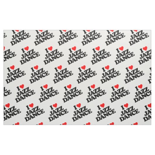 TISSU J'ADORE LA DANSE JAZZ (Fat Quarter)