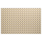 Tissu J'adore modèle de broderie de café (Yard)