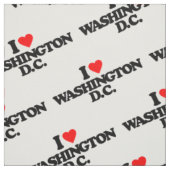 TISSU J'AIME DC DE WASHINGTON (Échantillon)