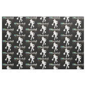 TISSU J'AIME LA CONCEPTION DE BASKETBALL (Fat Quarter)