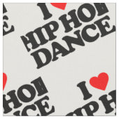 TISSU J'AIME LA DANSE DE HIP HOP (Fermer)