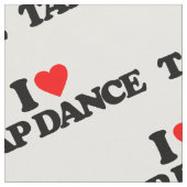 TISSU J'AIME LA DANSE DE ROBINET (Fermer)