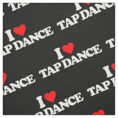 TISSU J'AIME LA DANSE DE ROBINET (Échantillon)