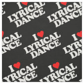 TISSU J'AIME LA DANSE LYRIQUE (Échantillon)