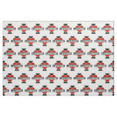 Tissu J'aime la lacrosse (Fat Quarter)