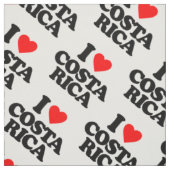 TISSU J'AIME LE COSTA RICA (Échantillon)