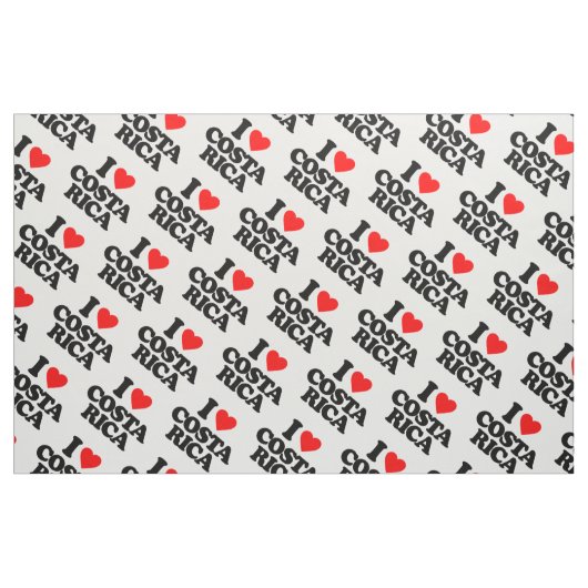 TISSU J'AIME LE COSTA RICA (Fat Quarter)