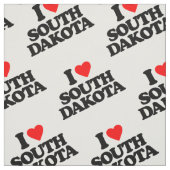 TISSU J'AIME LE DAKOTA SUD (Échantillon)