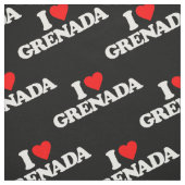 TISSU J'AIME LE GRENADA (Échantillon)