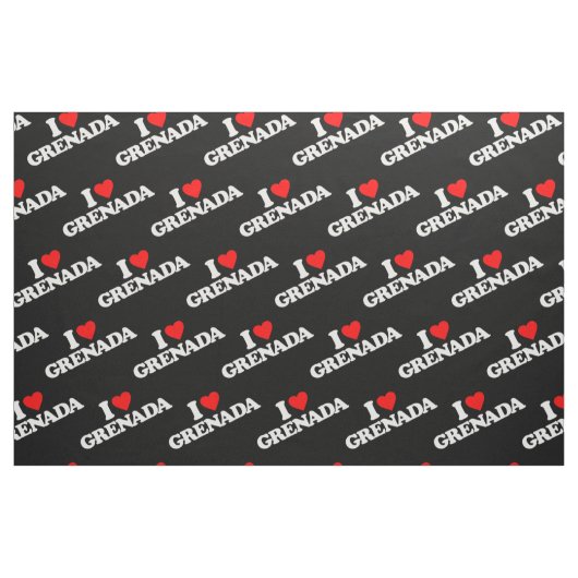 TISSU J'AIME LE GRENADA (Fat Quarter)