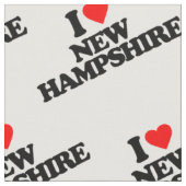 TISSU J'AIME LE NEW HAMPSHIRE (Fermer)