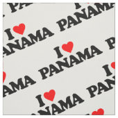 TISSU J'AIME LE PANAMA (Échantillon)