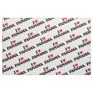 TISSU J'AIME LE PANAMA
