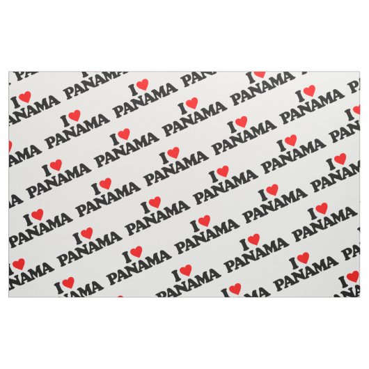 TISSU J'AIME LE PANAMA (Fat Quarter)
