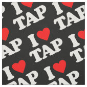 TISSU J'AIME LE ROBINET (Échantillon)