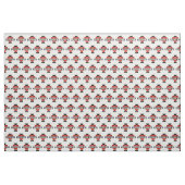 Tissu J'aime le ski d'eau (Yard)