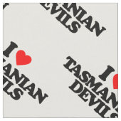 TISSU J'AIME LES DIABLES TASMANIENS (Fermer)