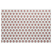 Tissu J'aime l'hockey (Yard)