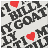 TISSU J'AIME MA CHÈVRE DE BILLY (Fermer)