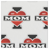 Tissu J'aime ma maman (fermé)