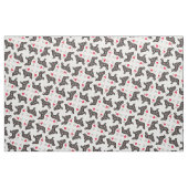 Tissu J'aime ma Terre-Neuve (Fat Quarter)