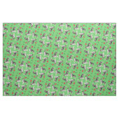 Tissu J'aime ma Vallhund suédoise (Fat Quarter)