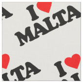 TISSU J'AIME MALTE (Fermer)