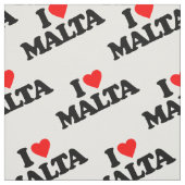 TISSU J'AIME MALTE (Échantillon)