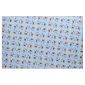 Tissu J'aime mon Beagle (Fat Quarter)
