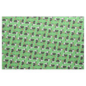 Tissu J'aime mon border collie (Fat Quarter)