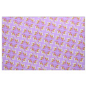 Tissu J'aime mon Borzoi (Fat Quarter)