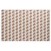 Tissu J'aime mon café Retro Java (Yard)