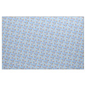 Tissu J'aime mon cocker anglais (Yard)