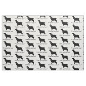 Tissu J'aime mon cocker anglais avec l'empreinte de (Fat Quarter)
