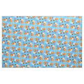 Tissu J'aime mon colley (Fat Quarter)