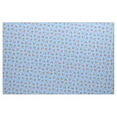 Tissu J'aime mon colley lisse (Yard)