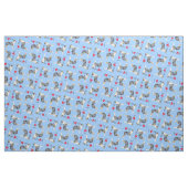 Tissu J'aime mon colley lisse (Fat Quarter)